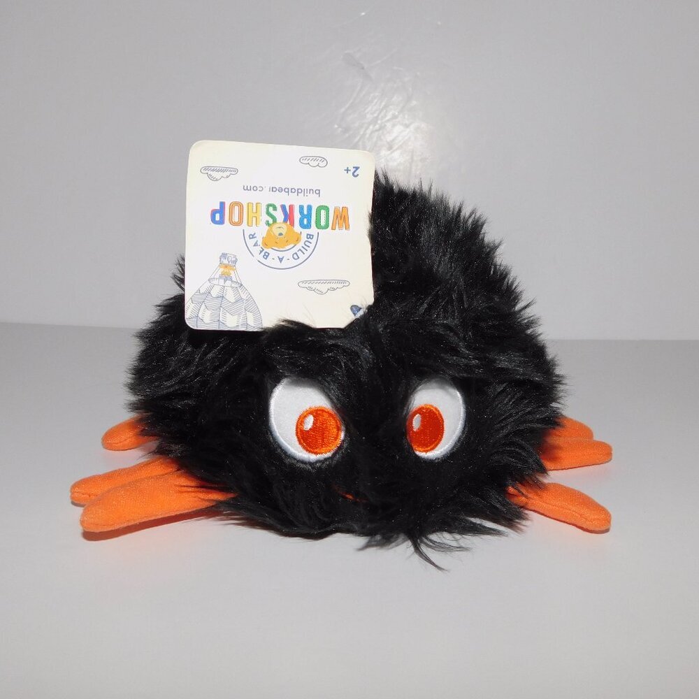 Build a Bear BAB 2001 Limited Edition Spider Buddy Mini Black Plush with Tag
